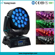 285W RGBW Zoom LED Moving Head Party Disco Lighting